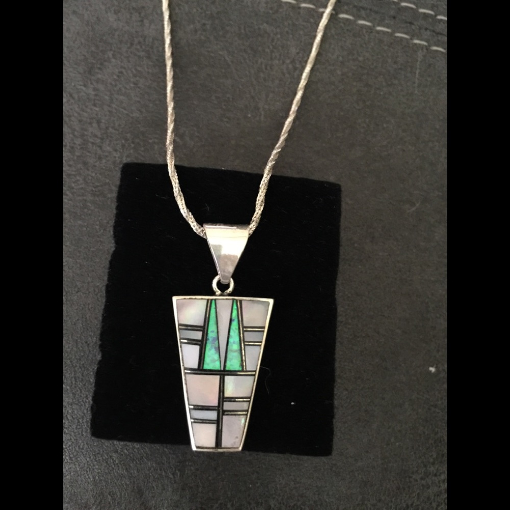 Vintage Abalone necklace